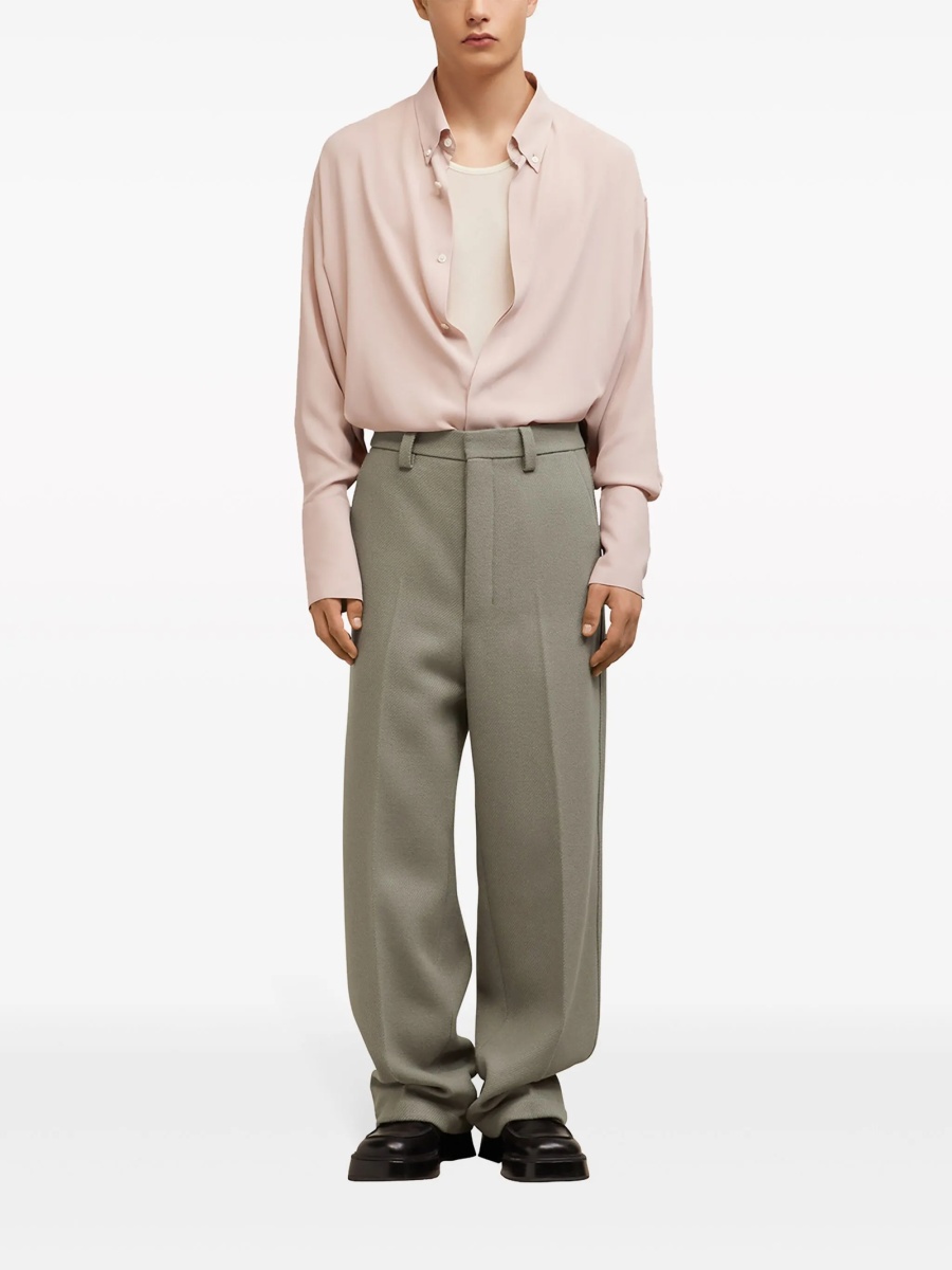 Pantaloni eleganti AMI ALEXANDRE MATTIUSSI neutri - Img 2