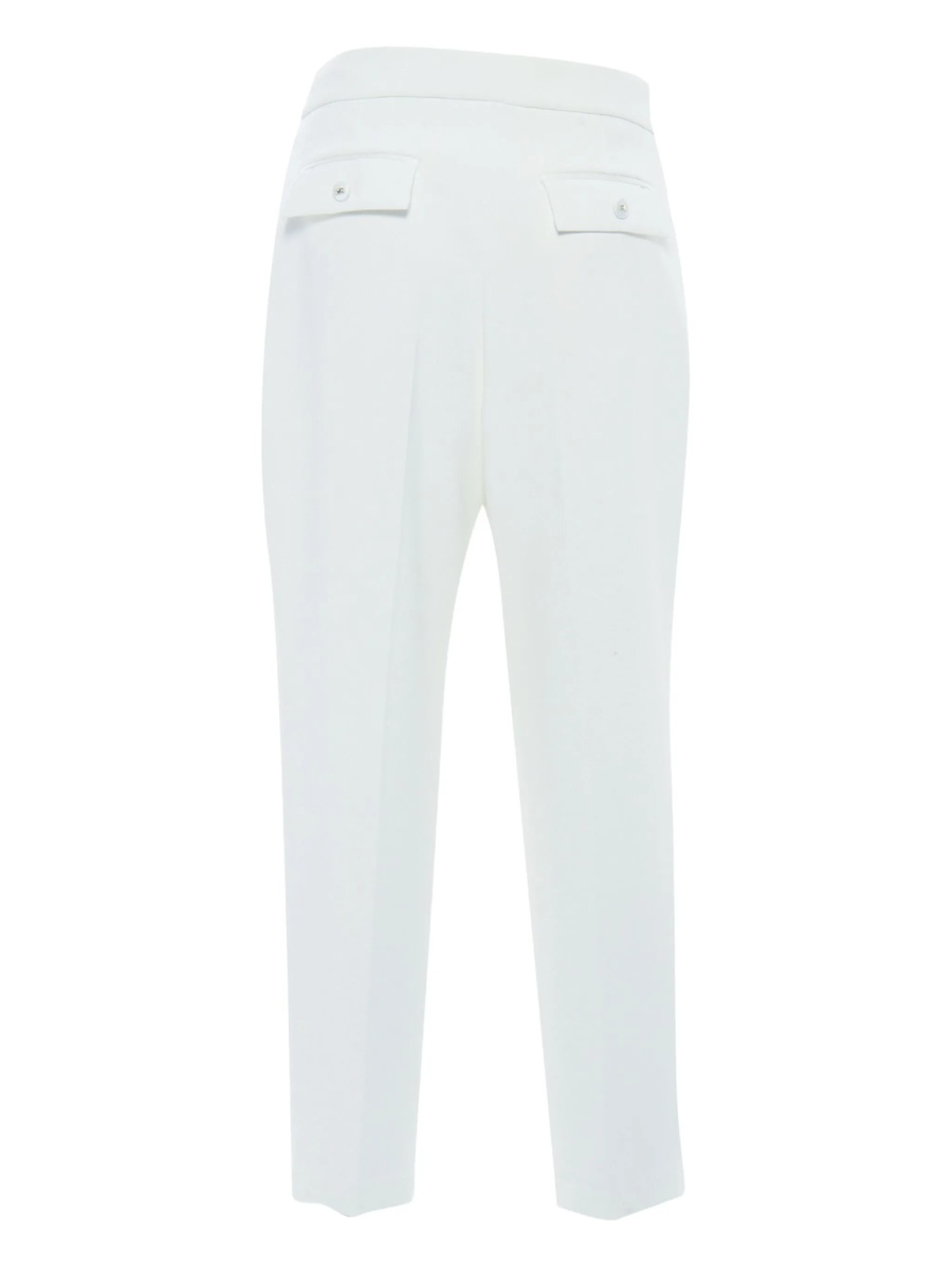 Pantaloni eleganti Elisabetta Franchi albi - Img 2