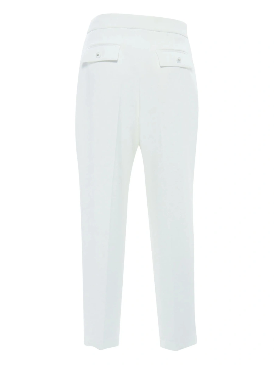Pantaloni eleganti Elisabetta Franchi albi - Img 2