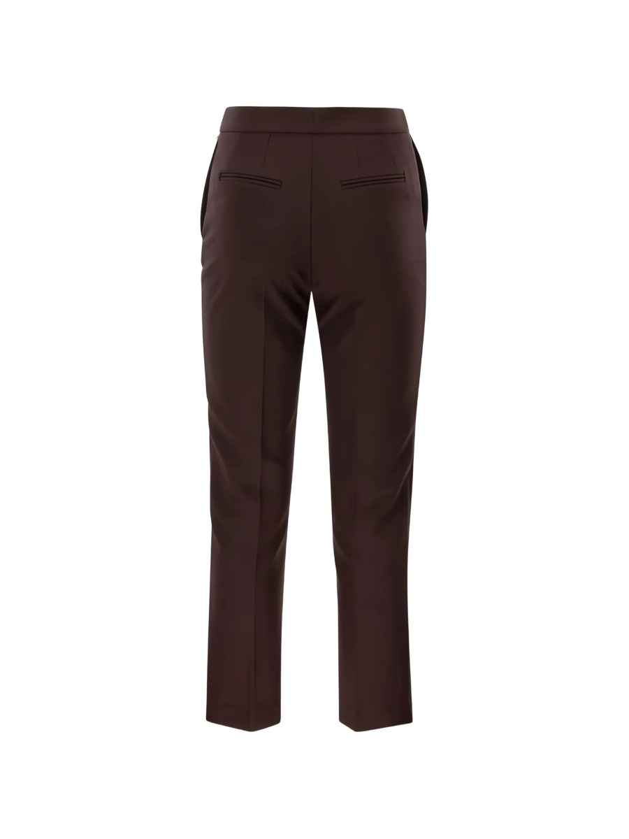 Pantaloni eleganti Elisabetta Franchi maro - Img 2