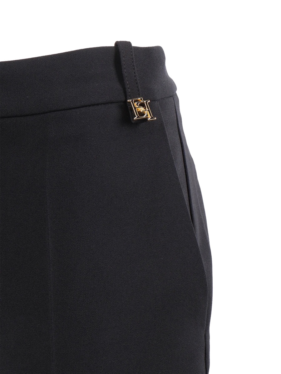 Pantaloni eleganti Elisabetta Franchi negri - Img 3