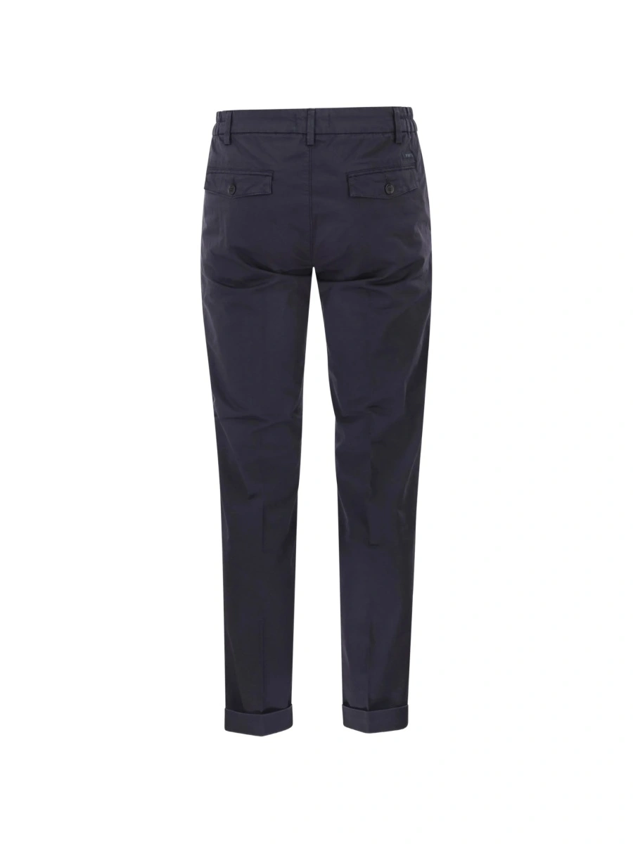 Pantaloni eleganti Fay albastri - Img 2