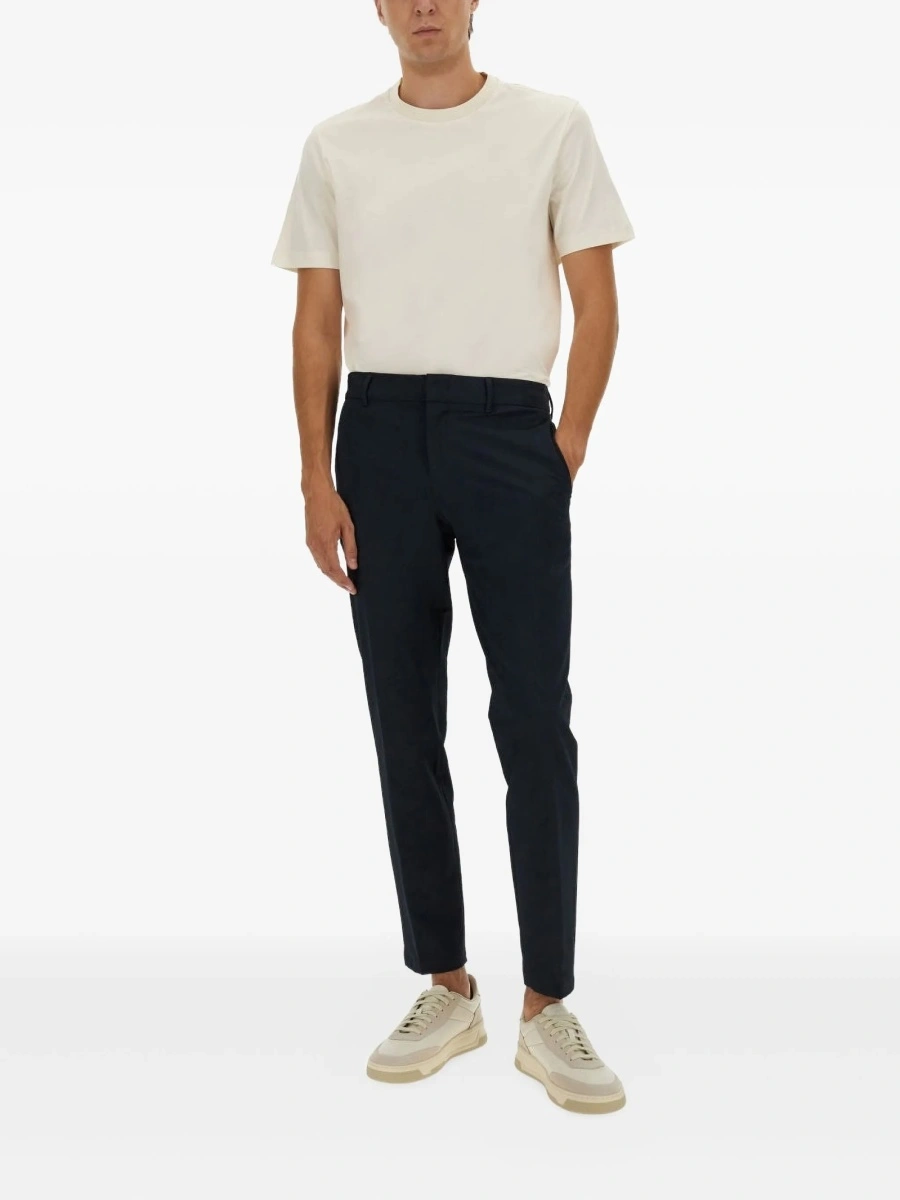 Pantaloni eleganti Hugo Boss albastri - Img 2