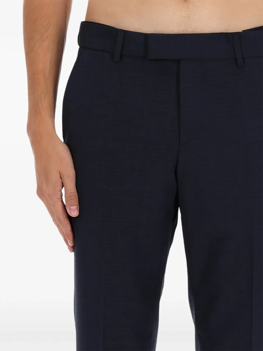 Pantaloni eleganti Hugo Boss albastri - Img 2