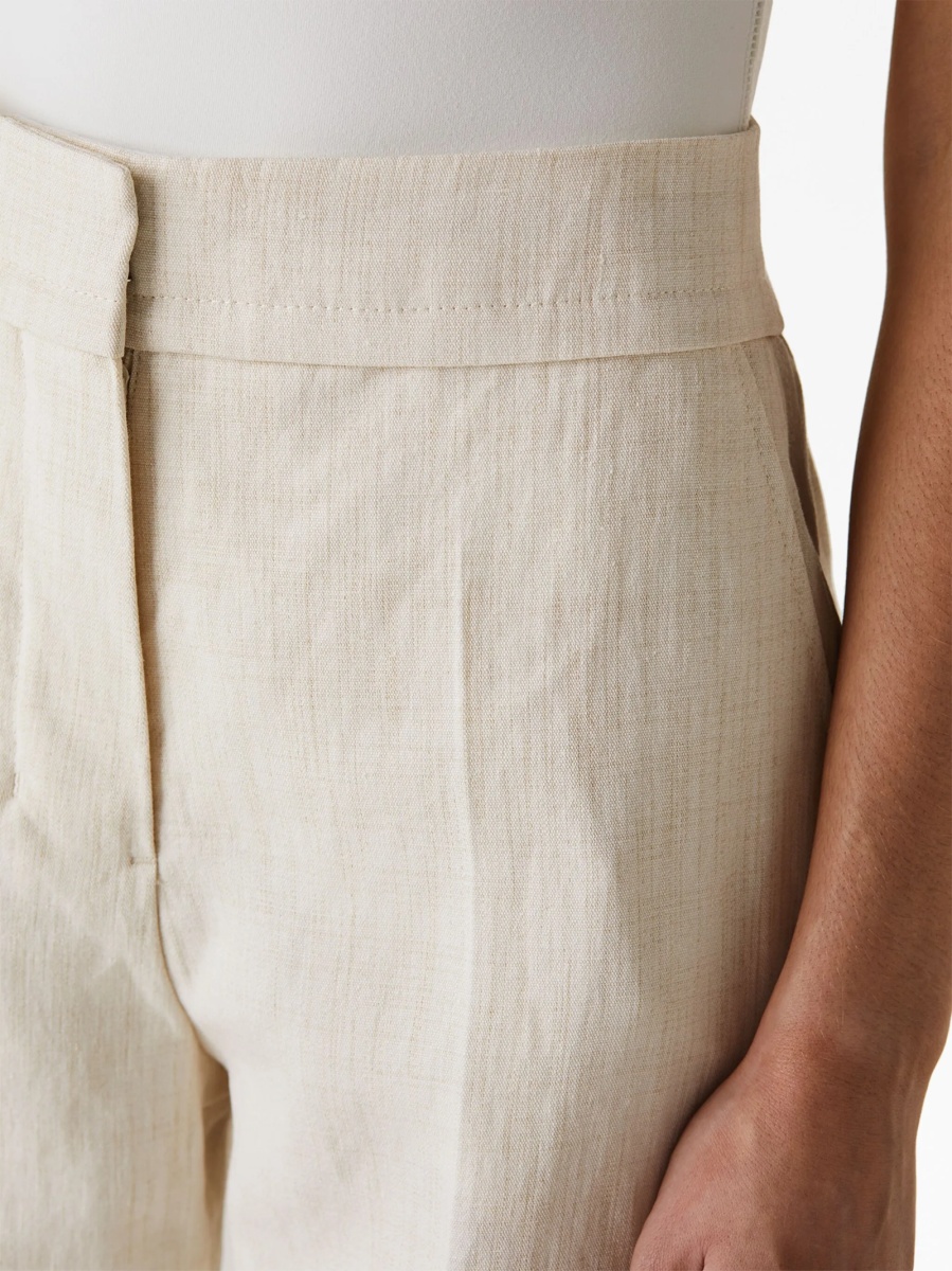Pantaloni eleganti JACQUEMUS albi - Img 4