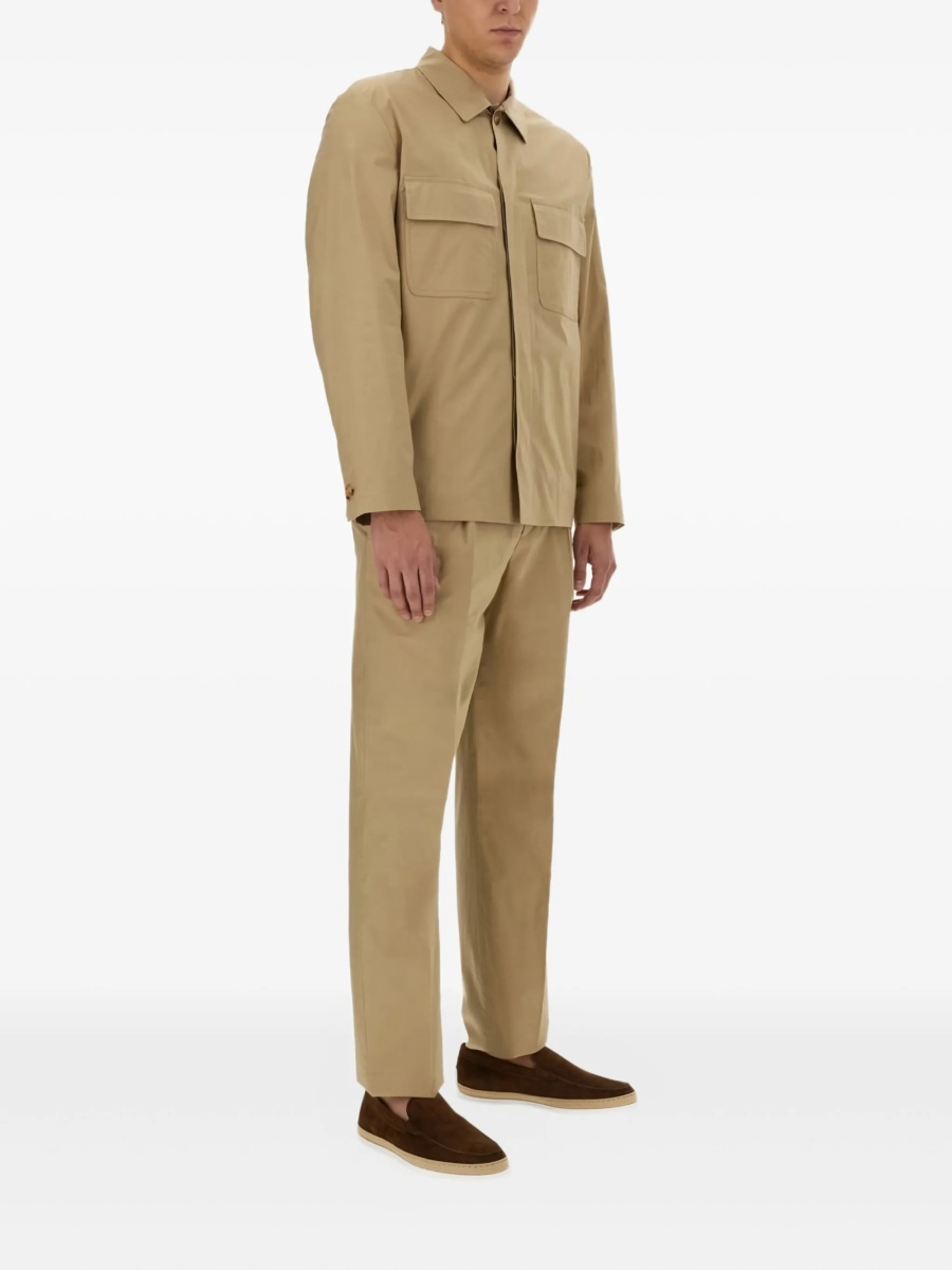 Pantaloni eleganti Lardini neutri - Img 2