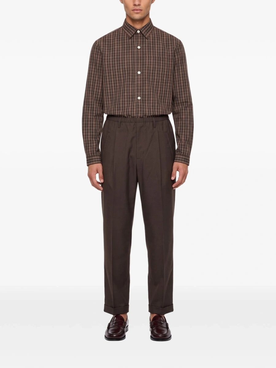 Pantaloni eleganti MAGLIANO maro - Img 2