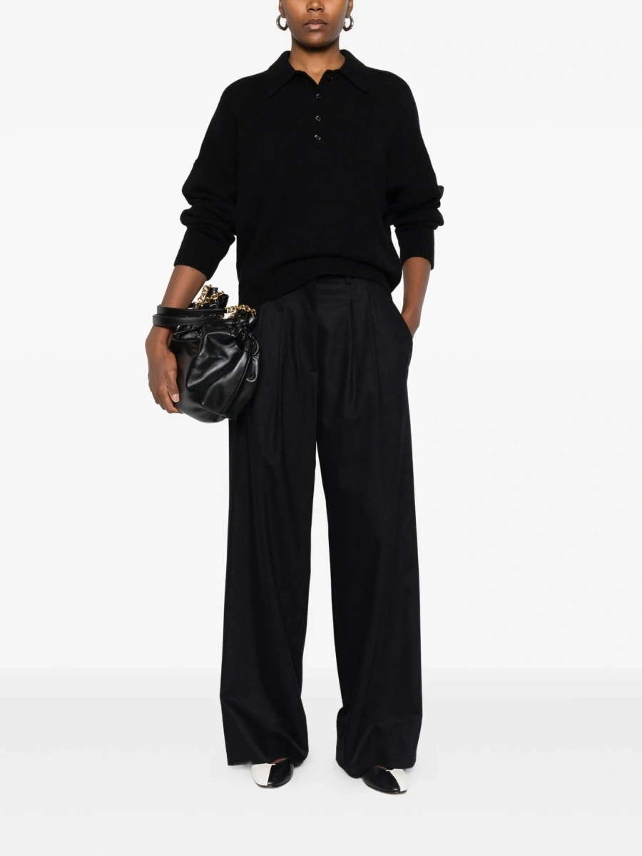 Pantaloni eleganti PT TORINO negri - Img 2