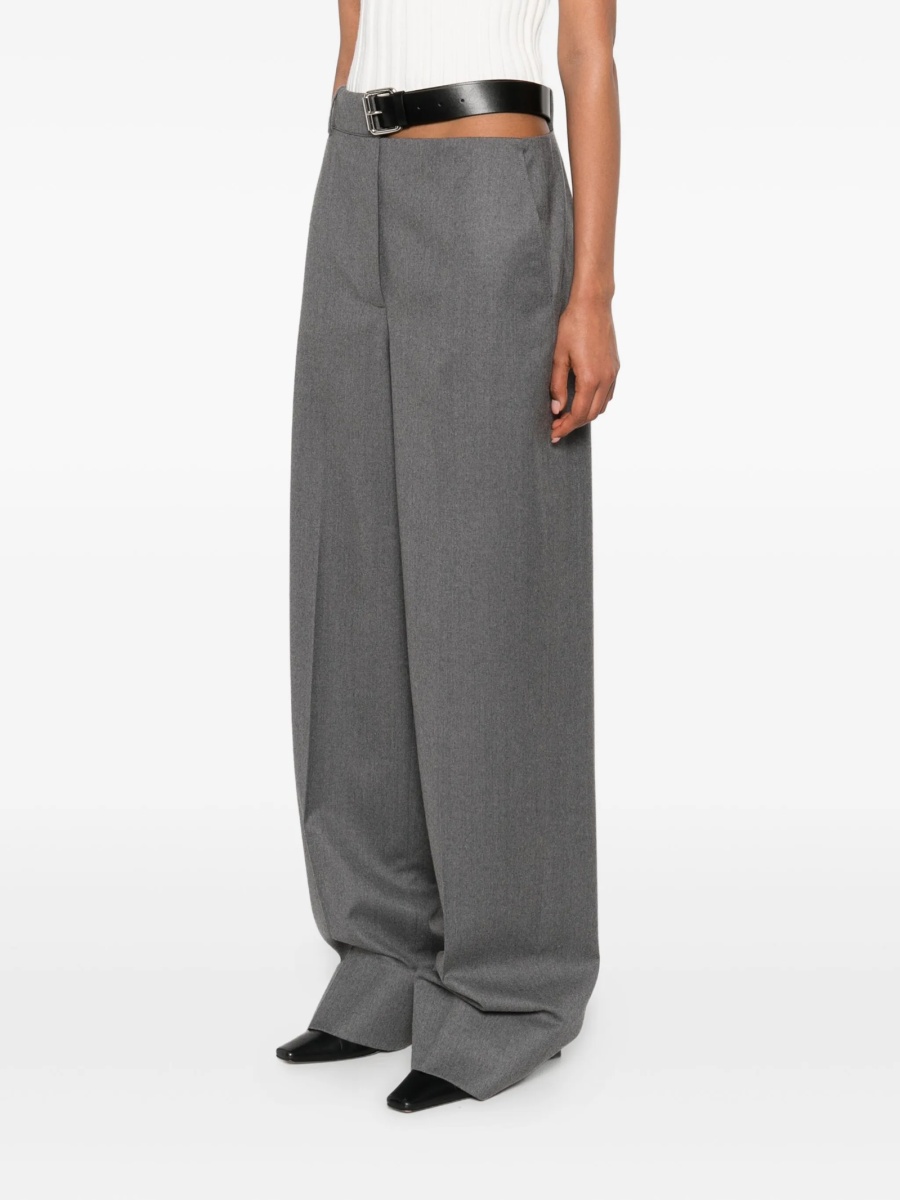 Pantaloni eleganti Stella McCartney gri - Img 3