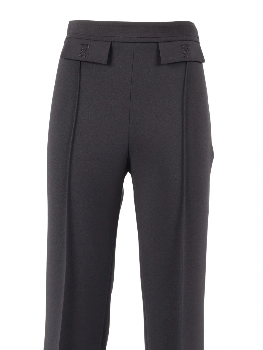 Pantaloni Elisabetta Franchi negri - Img 5