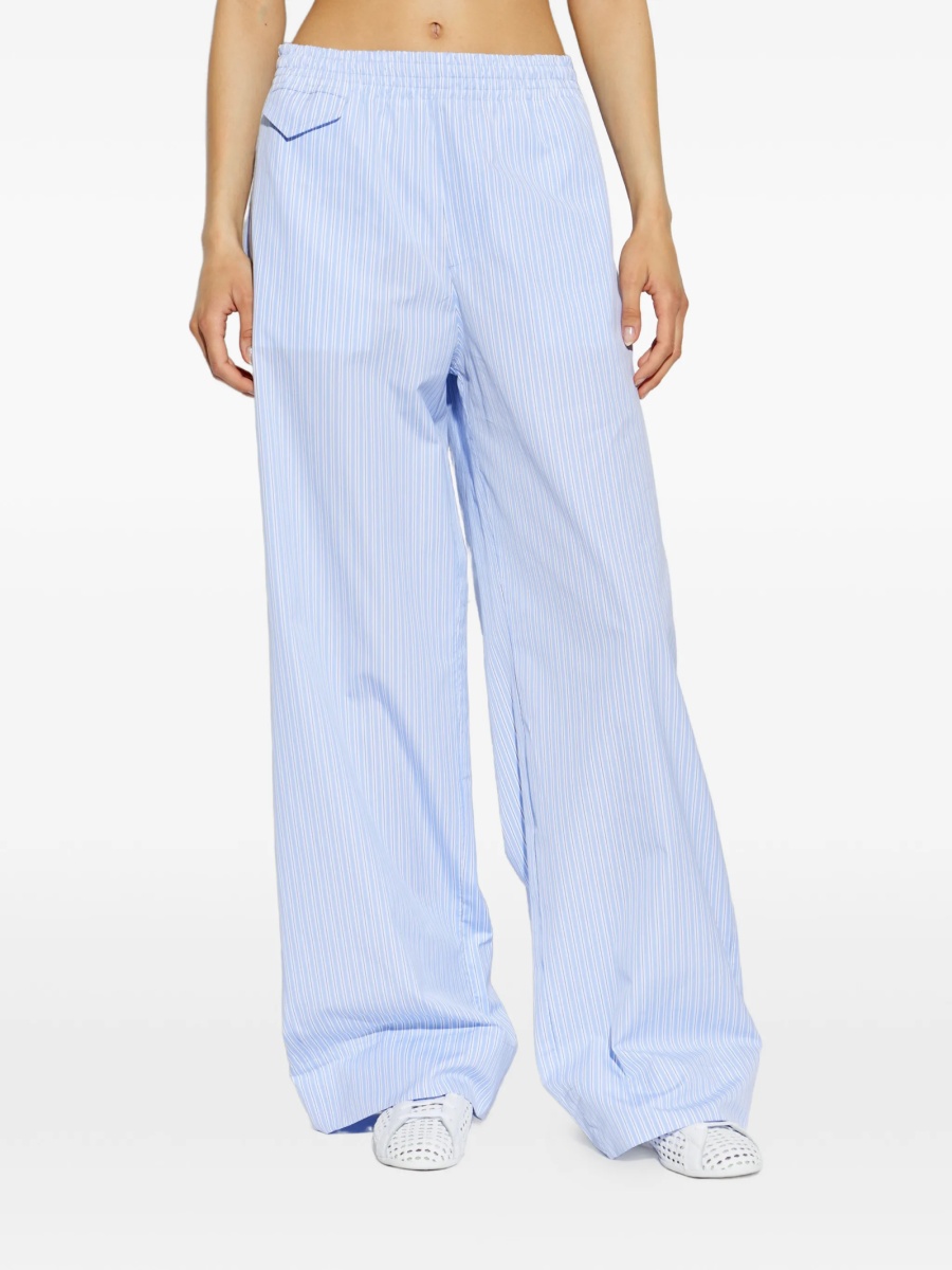 Pantaloni evazati A.P.C. albastri - Img 3