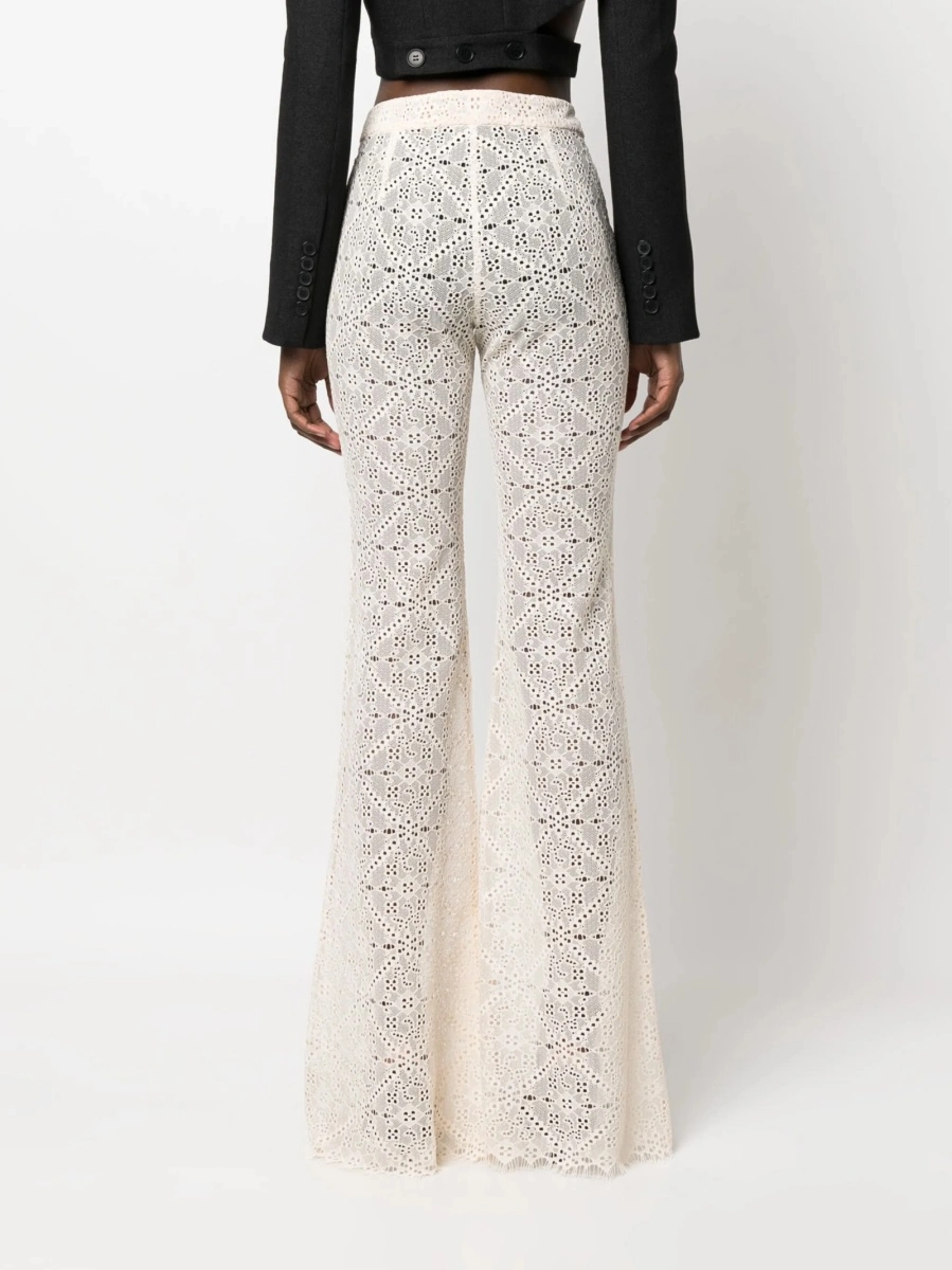 Pantaloni evazati DSQUARED2 neutri - Img 4
