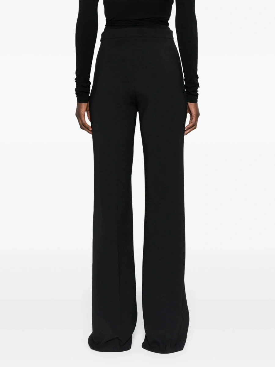 Pantaloni evazati Elisabetta Franchi negri - Img 4