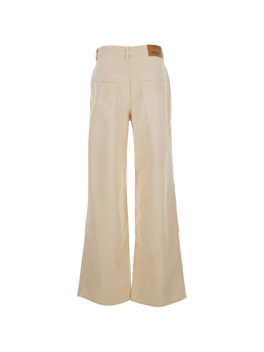 Pantaloni evazati Isabel Marant neutri - Img 2