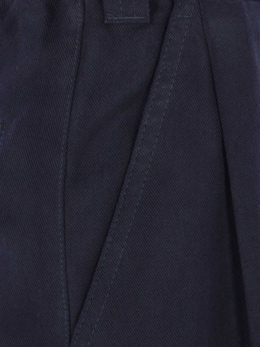 Pantaloni evazati Maison Margiela albastri - Img 4