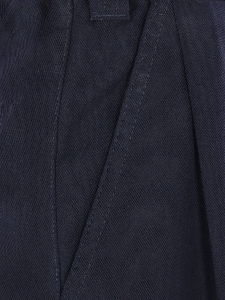 Pantaloni evazati Maison Margiela albastri - Img 4