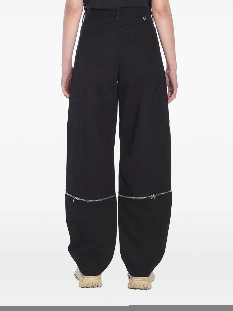 Pantaloni evazati MONCLER WILLOW SMITH negri - Img 4