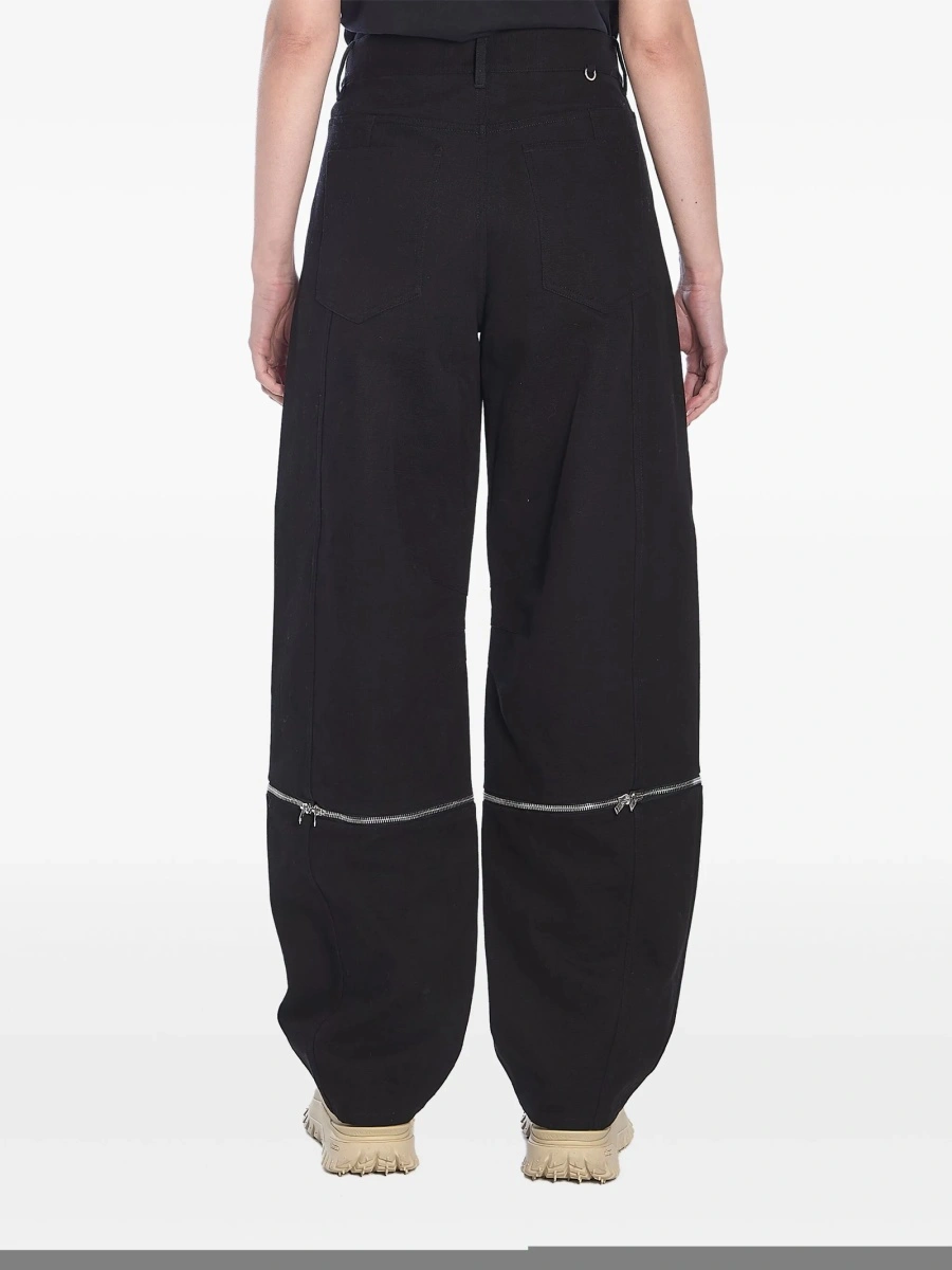 Pantaloni evazati MONCLER WILLOW SMITH negri - Img 4