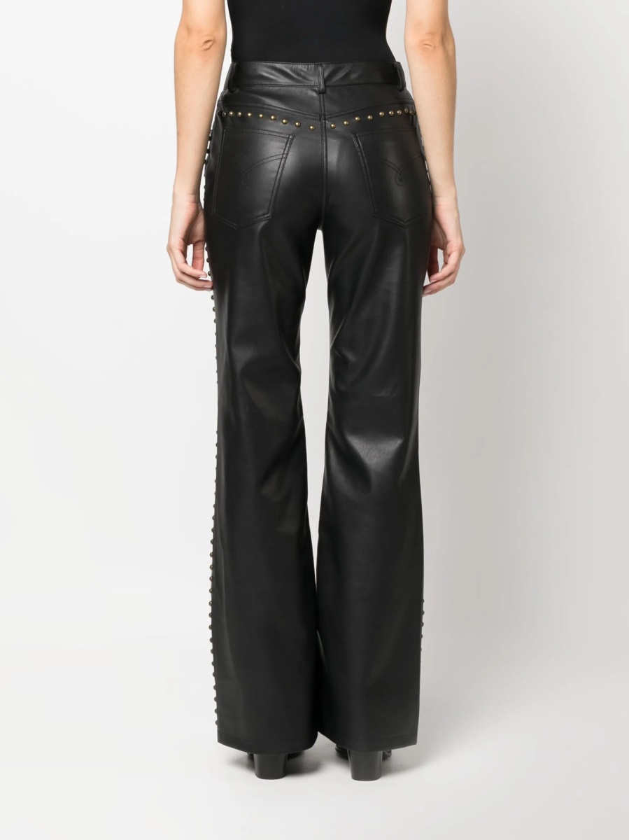 Pantaloni evazati MOSCHINO JEANS negri - Img 4