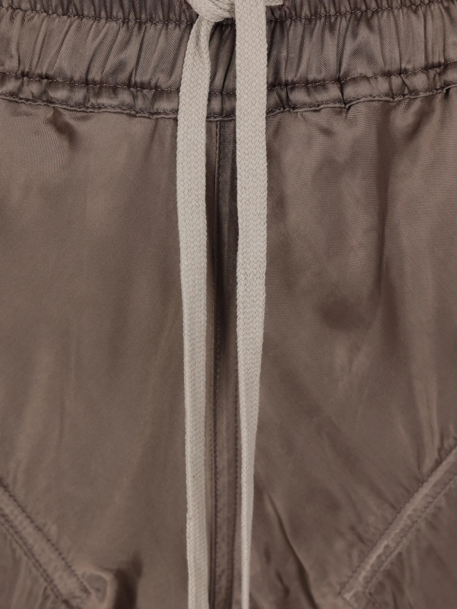 Pantaloni evazati Rick Owens maro - Img 4