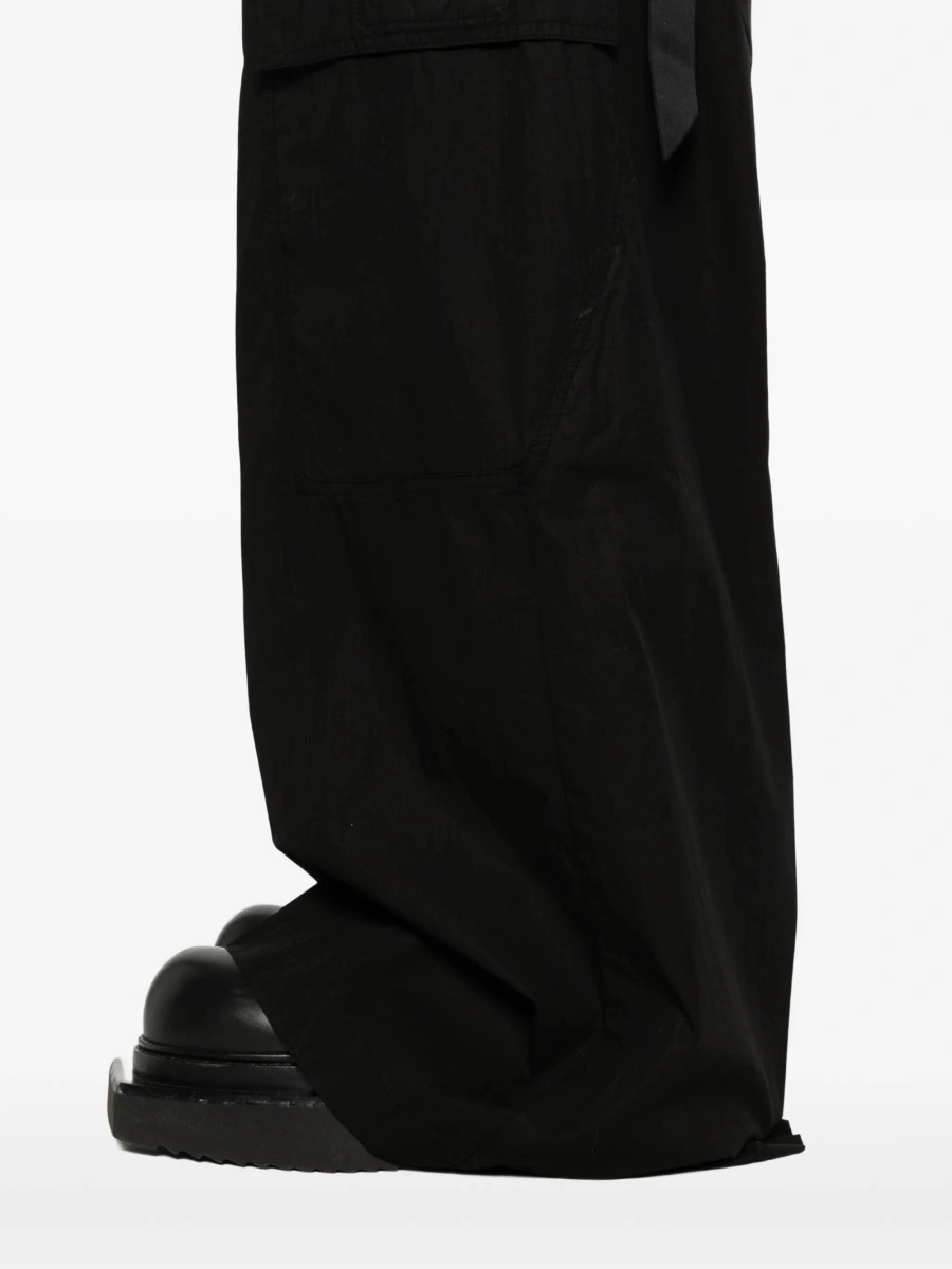 Pantaloni evazati Rick Owens negri - Img 5