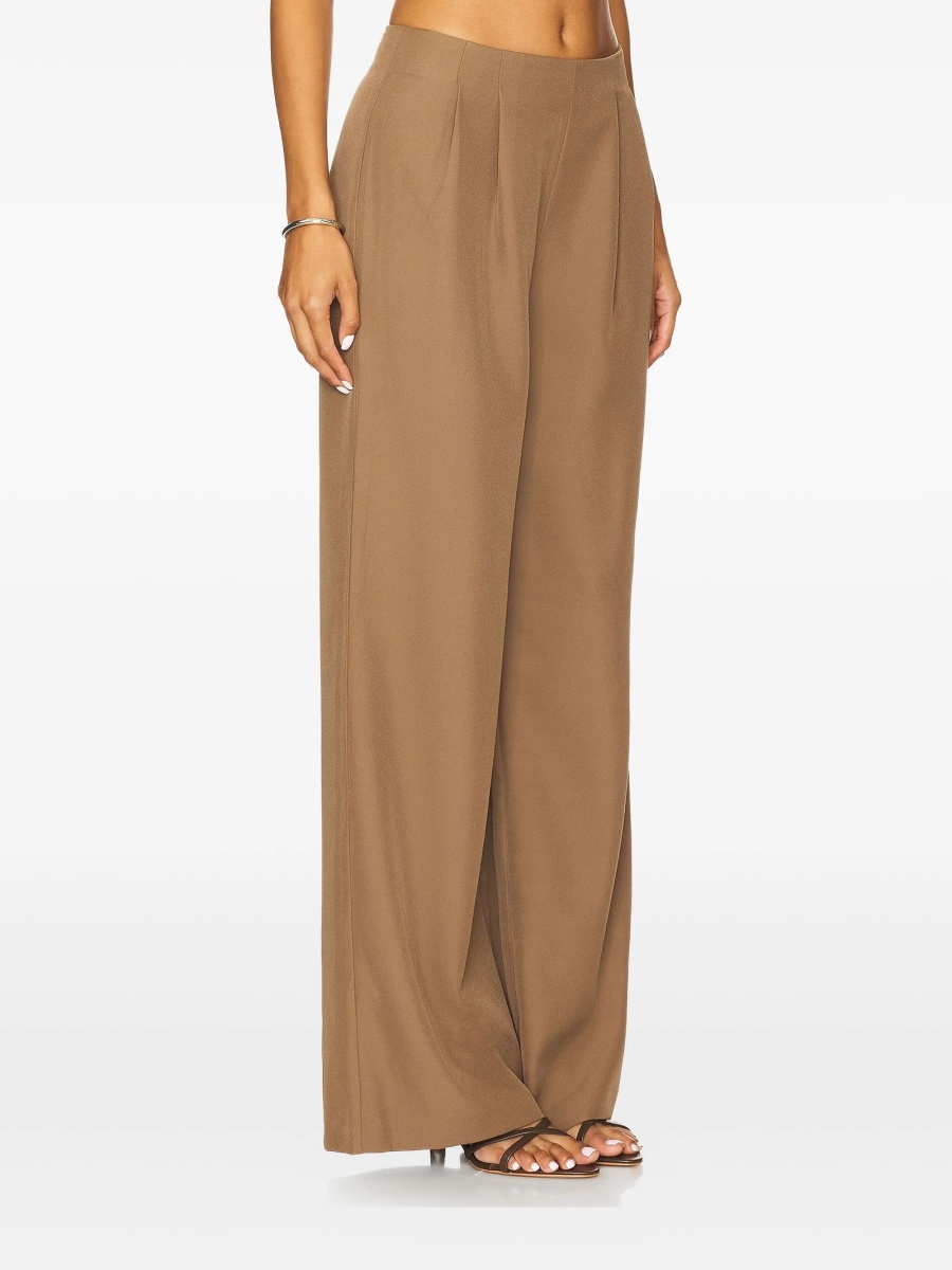 Pantaloni evazati Selia Richwood maro - Img 4