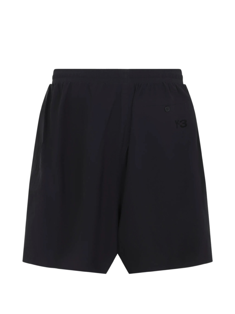 Pantaloni evazati Y-3 negri - Img 2