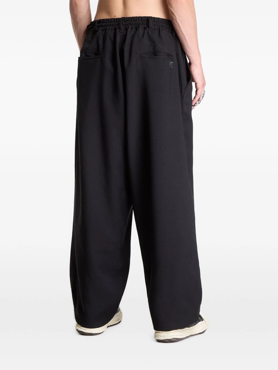 Pantaloni evazati Y-3 negri - Img 3