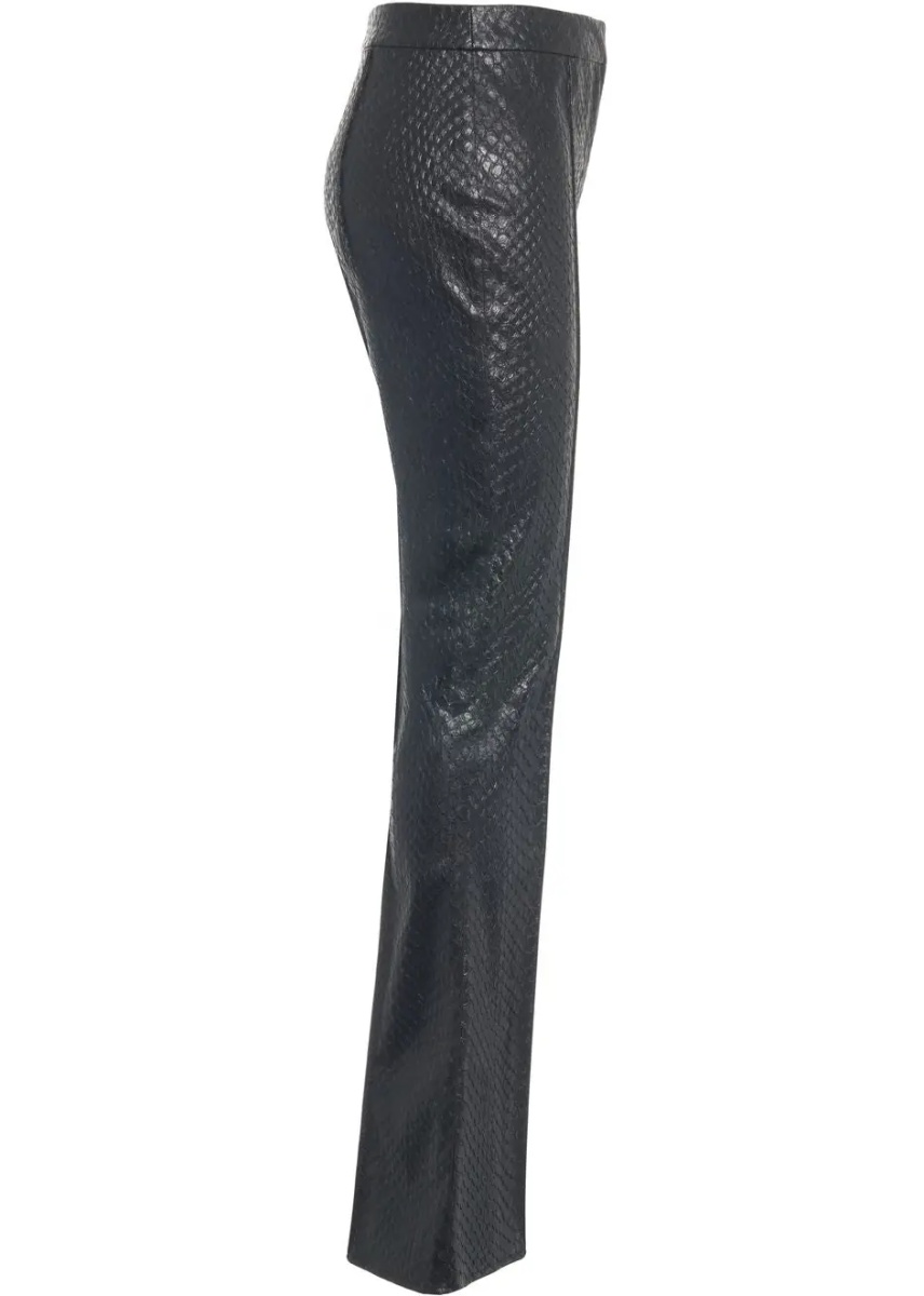 Pantaloni Flared pants with snake effect - Img 3