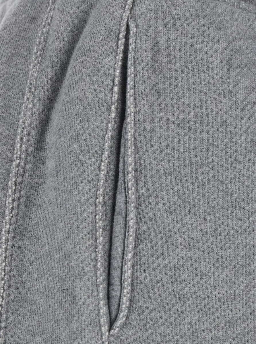 Pantaloni Gray Pants with elasticated waist and logo patch on the back in cotton for men - Img 3
