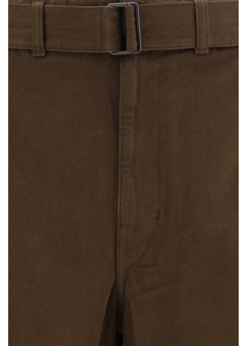 Pantaloni Heavy dyed twill Belted Pants - Img 3