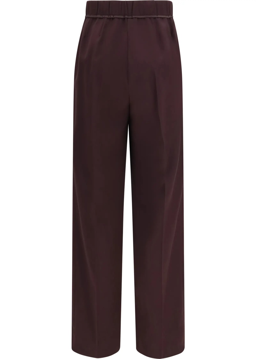 Pantaloni High waisted grain de poudre Pants - Img 2