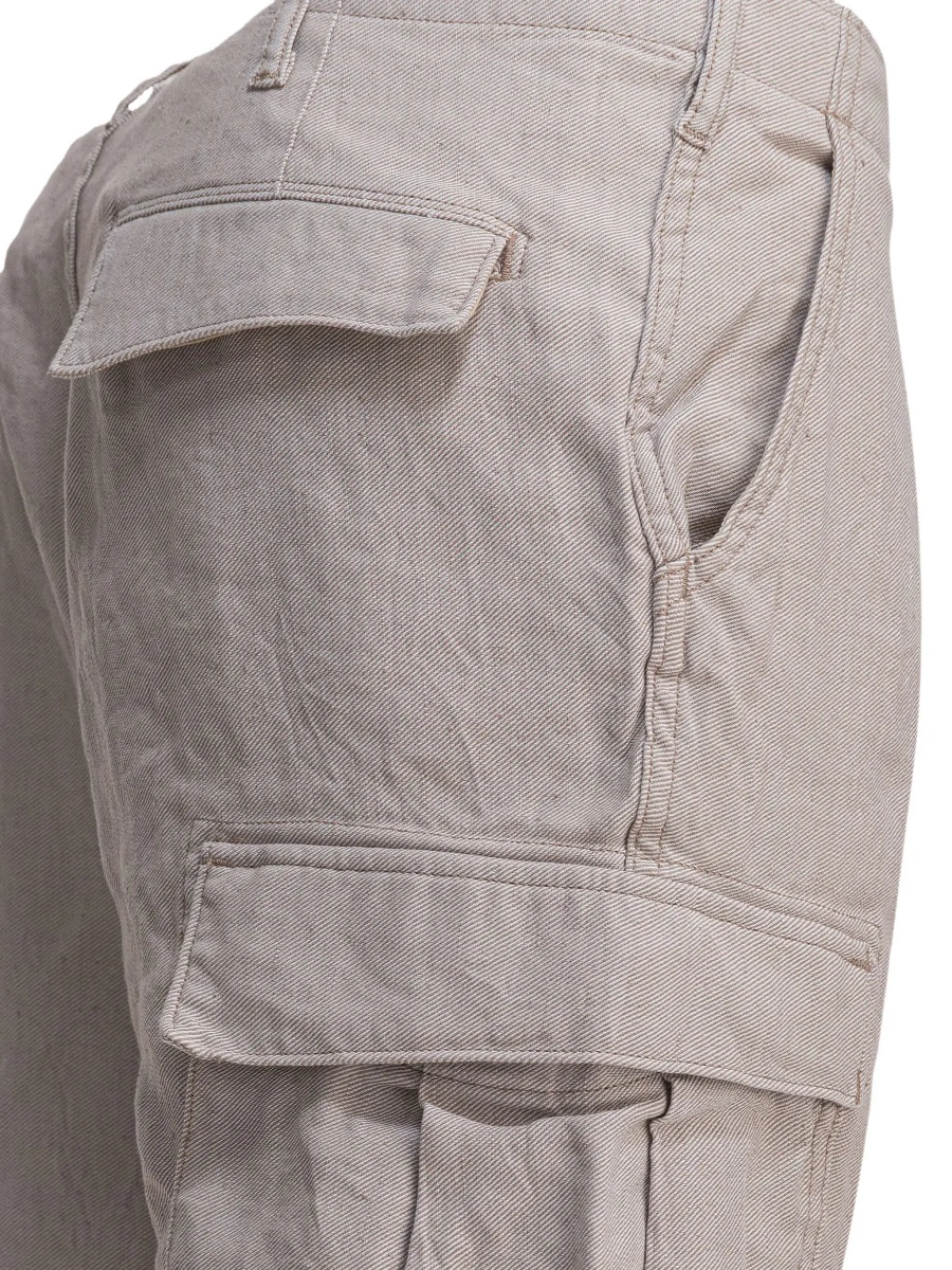 Pantaloni Linen-blend cargo pants - Img 4
