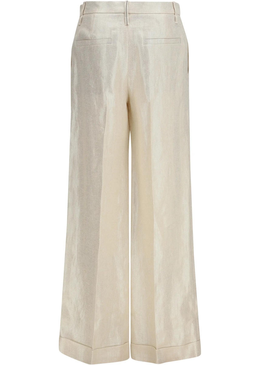 Pantaloni Linen tailored Pants - Img 2