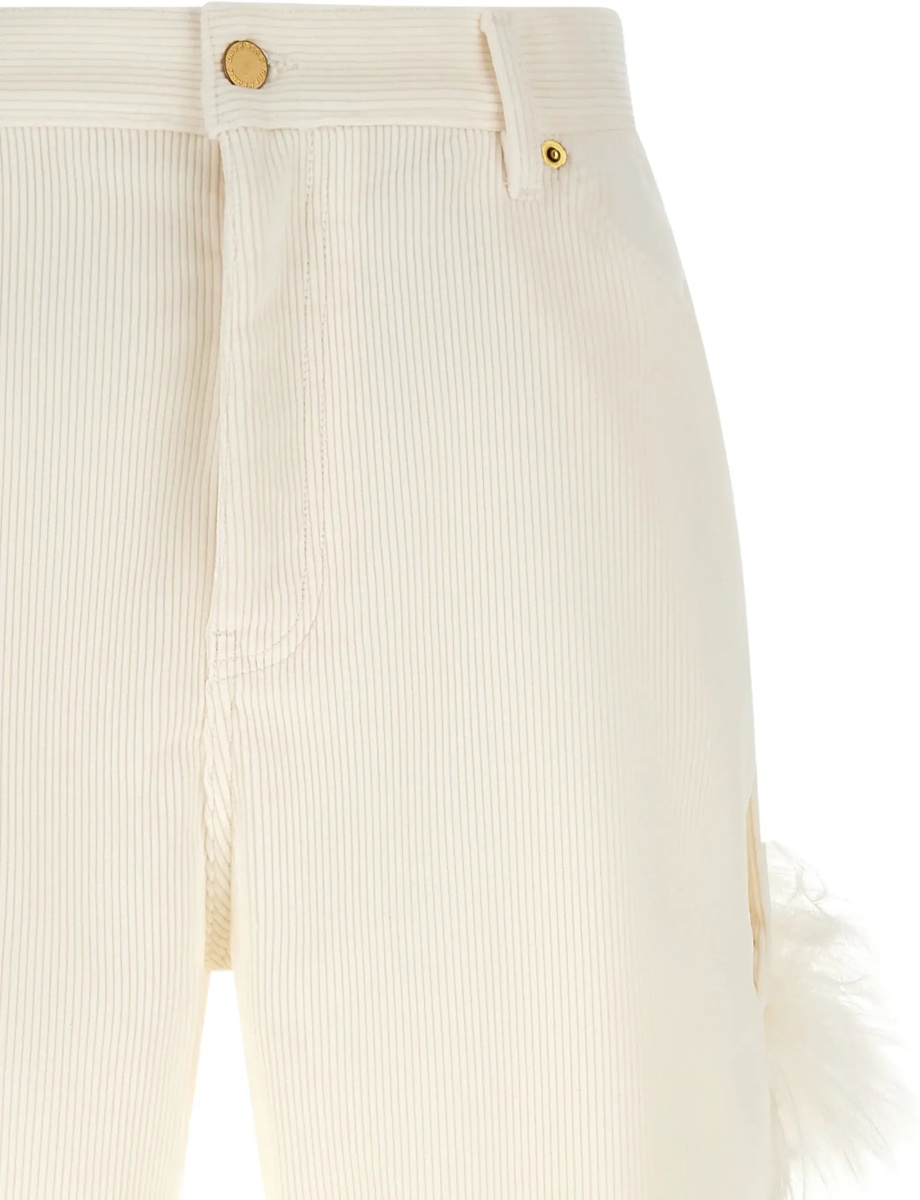 Pantaloni Lisa feather chain corduroy Pants - Img 5
