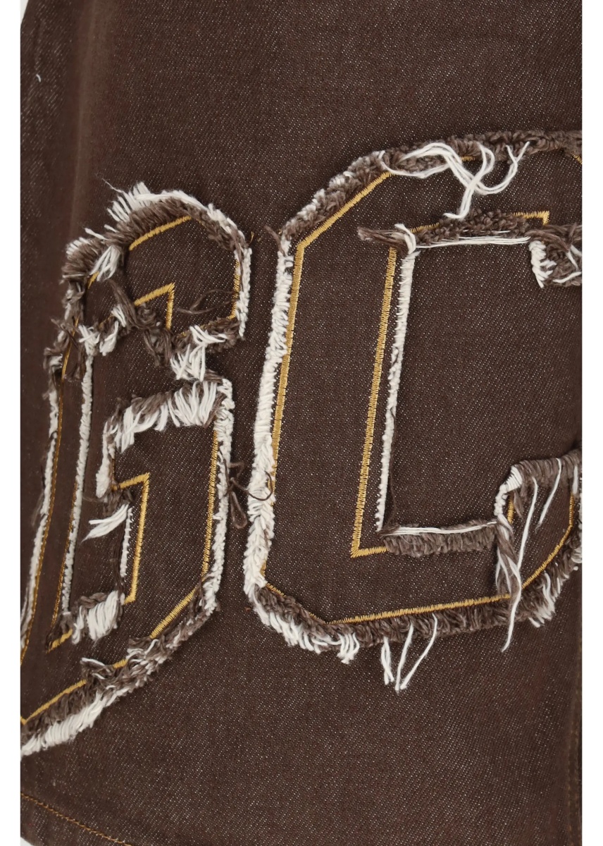 Pantaloni Lounge logo denim Shorts - Img 3