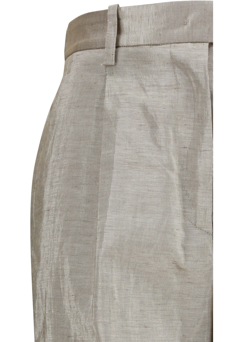 Pantaloni Lurex Pants in tweed with micro sequins and shimmering thread - Img 3