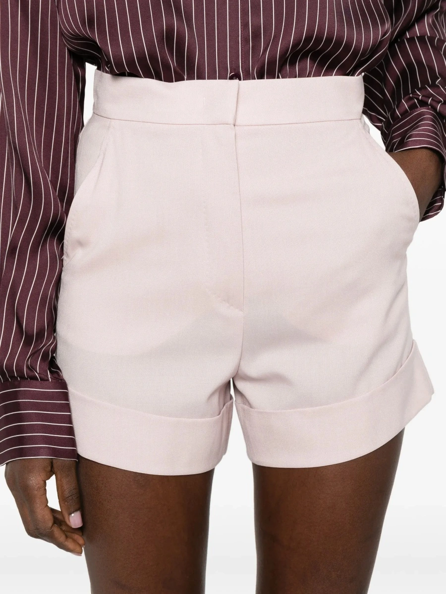 Pantaloni Mohair and silk canvas Shorts - Img 7