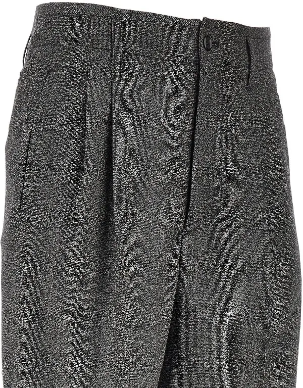 Pantaloni Mouliné wool blend pants with darts - Img 2