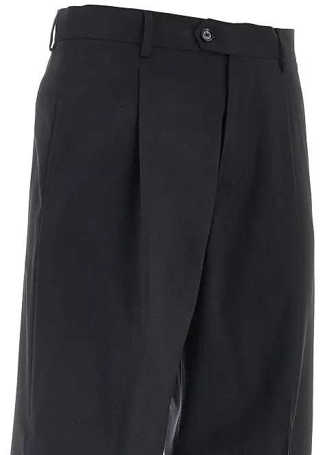 Pantaloni 'Orazio' wool pants with dart - Img 2