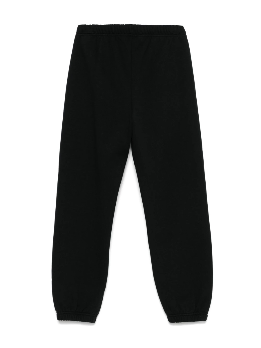 Pantaloni Palm Angels negri din bumbac - Img 2