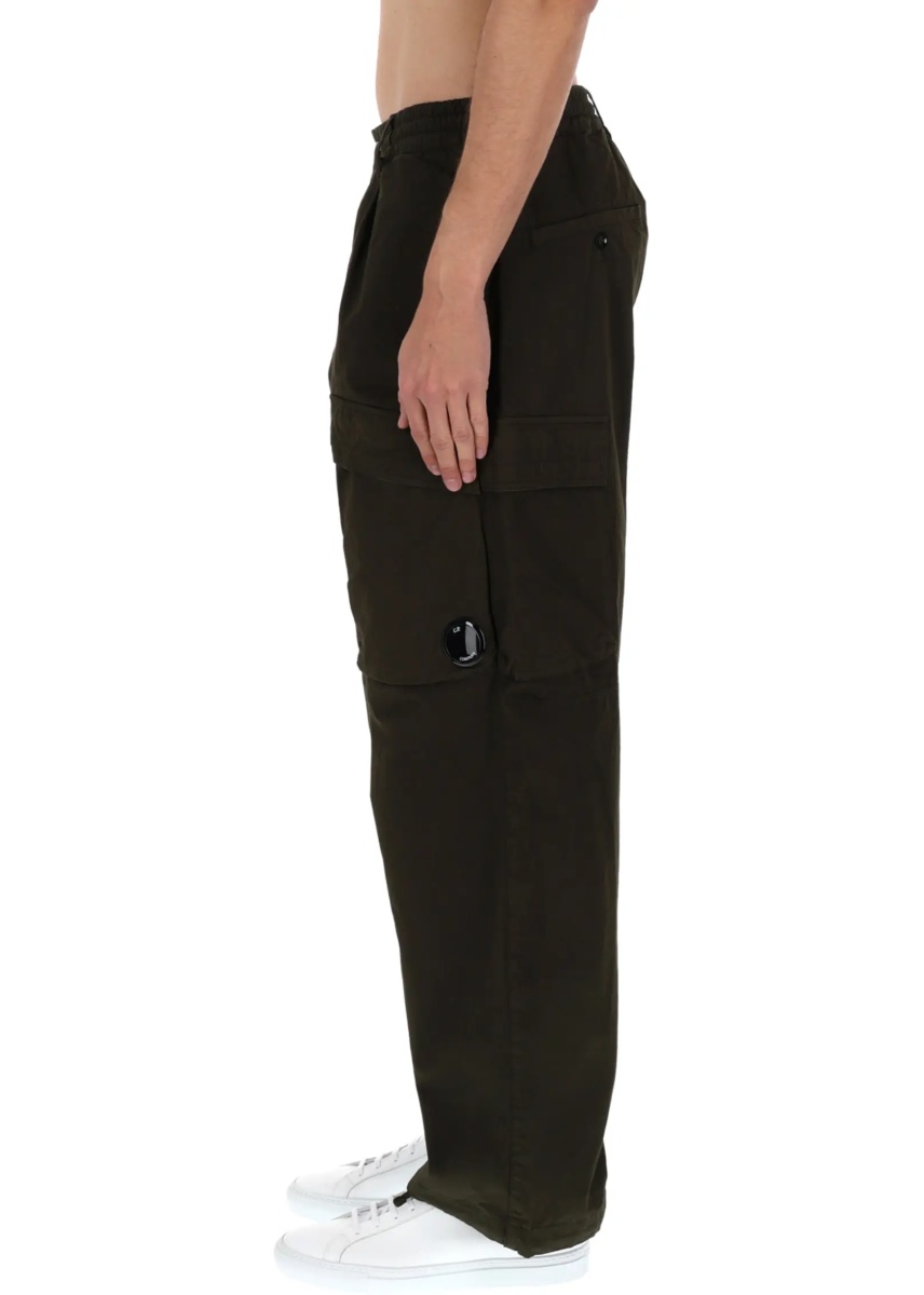 Pantaloni Pantalone Cargo Con Patch Logo - Img 4