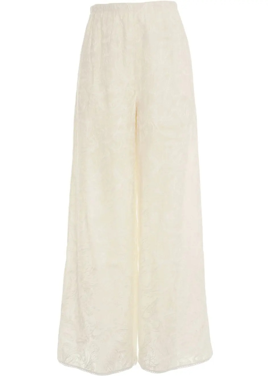 Pantaloni Pants with floral pattern 'Eos' - Img 2