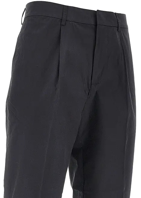 Pantaloni Pima cotton pants with dart - Img 2