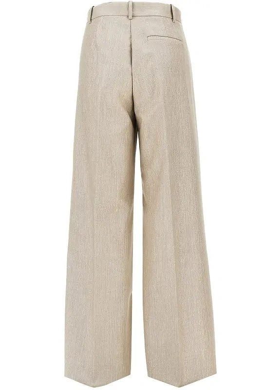 Pantaloni Pinko din vascoza si lana - Img 3