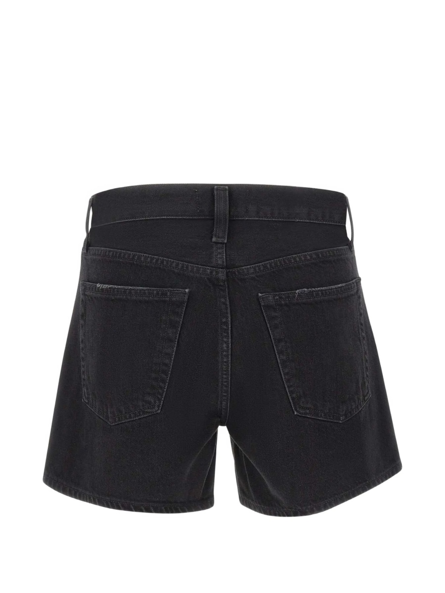 Pantaloni scurti AGOLDE negri - Img 2