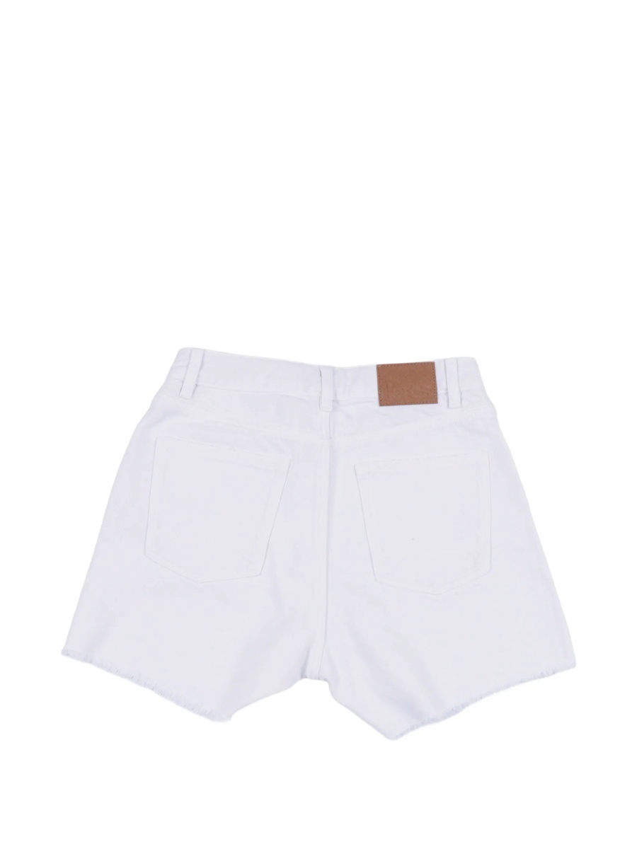 Pantaloni scurti BELLEROSE albi - Img 2