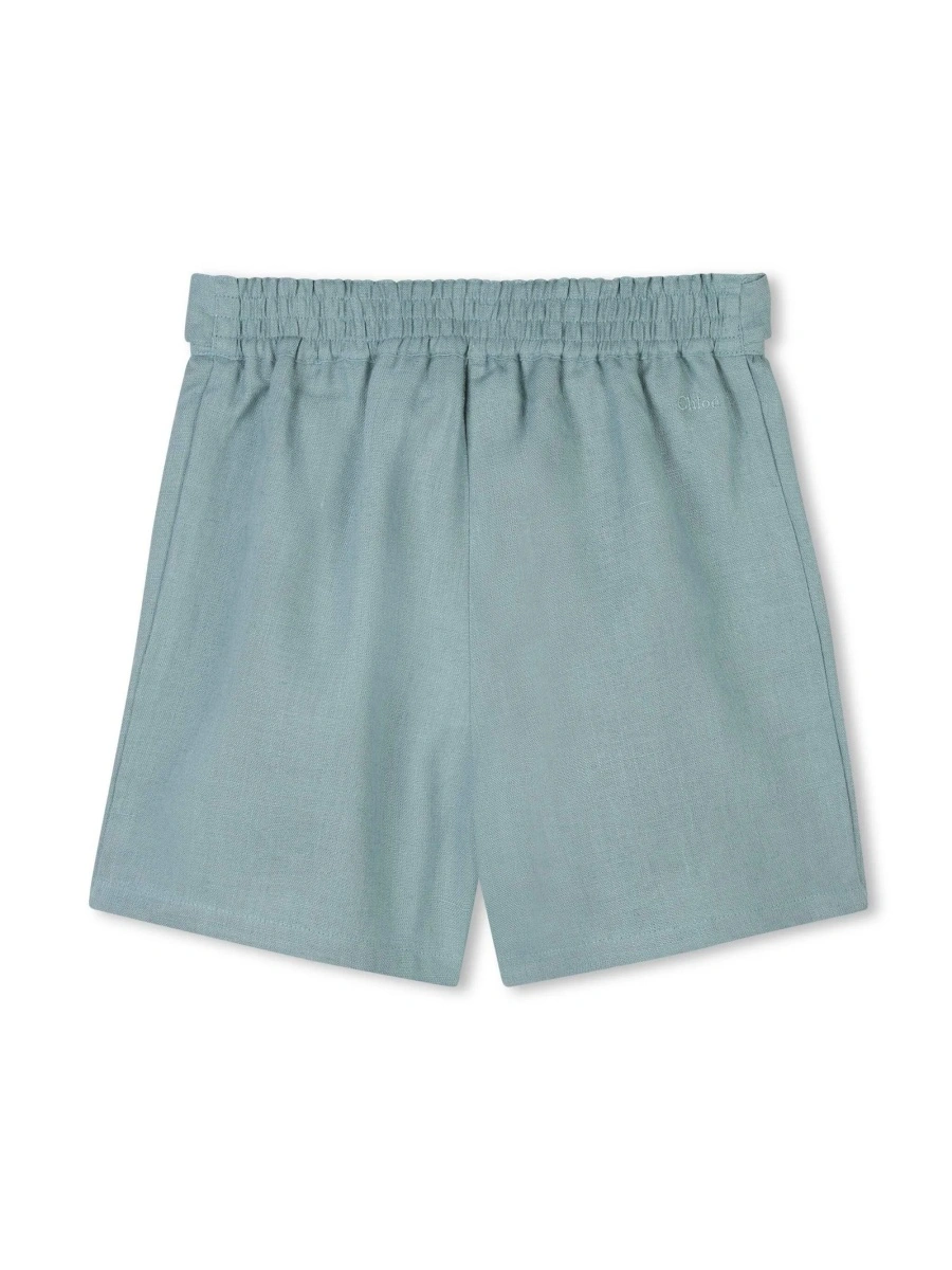 Pantaloni scurti Chloe albastri - Img 2