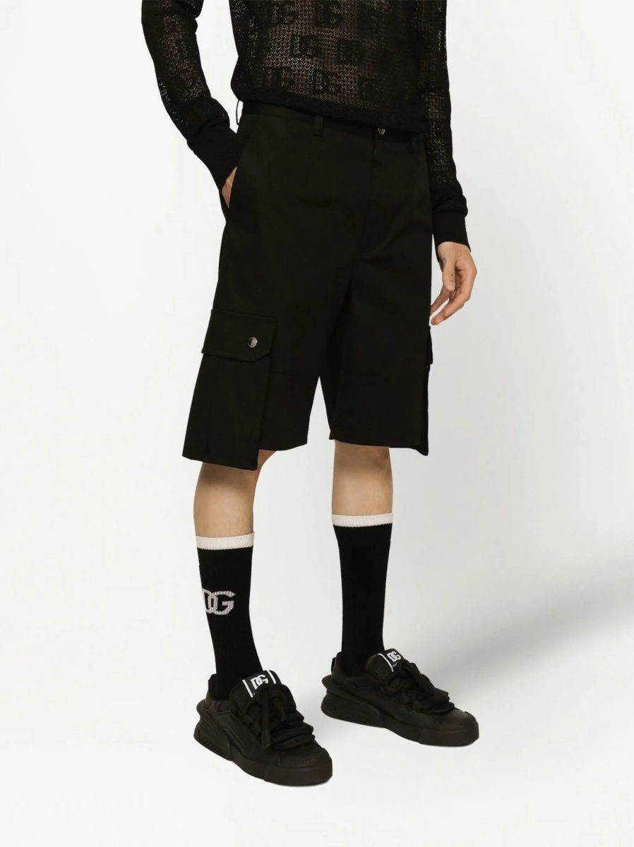 Pantaloni scurti Dolce &amp; Gabbana negri - Img 3