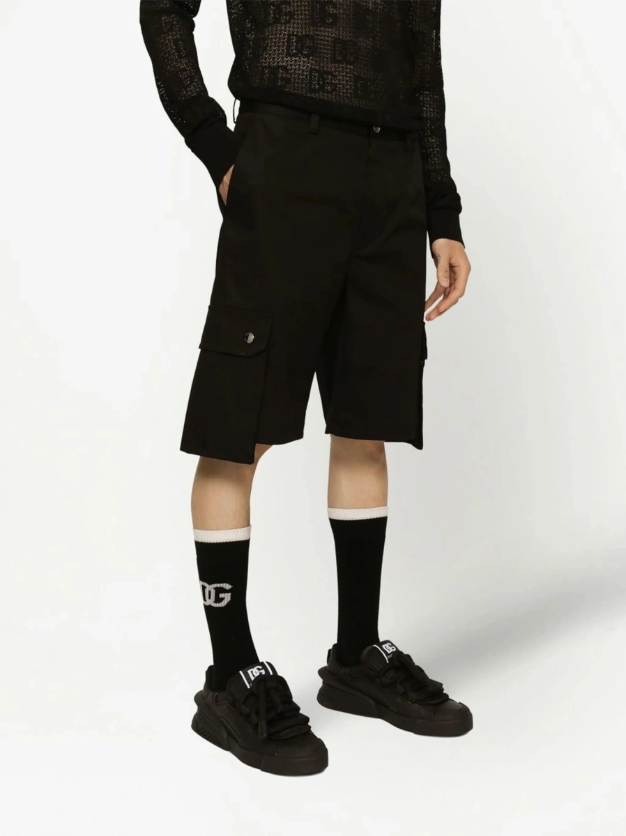 Pantaloni scurti Dolce &amp; Gabbana negri - Img 3